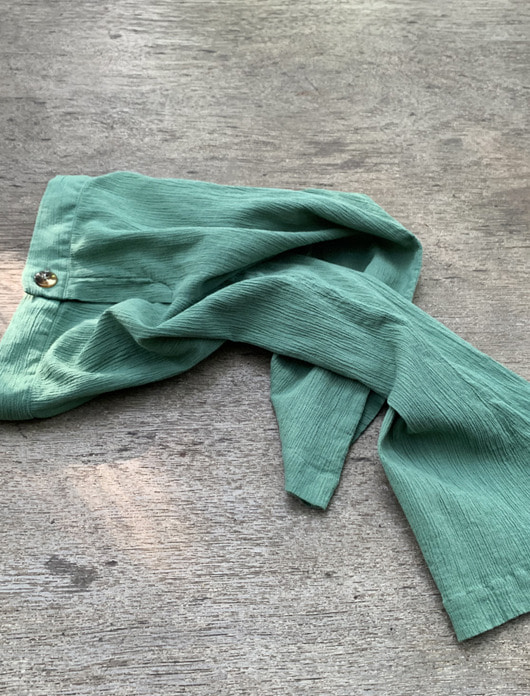 FLARE PANTS, EVER GREEN  -30%